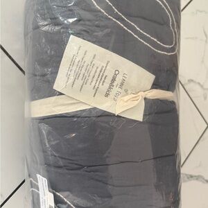 Charcoal heart quilt